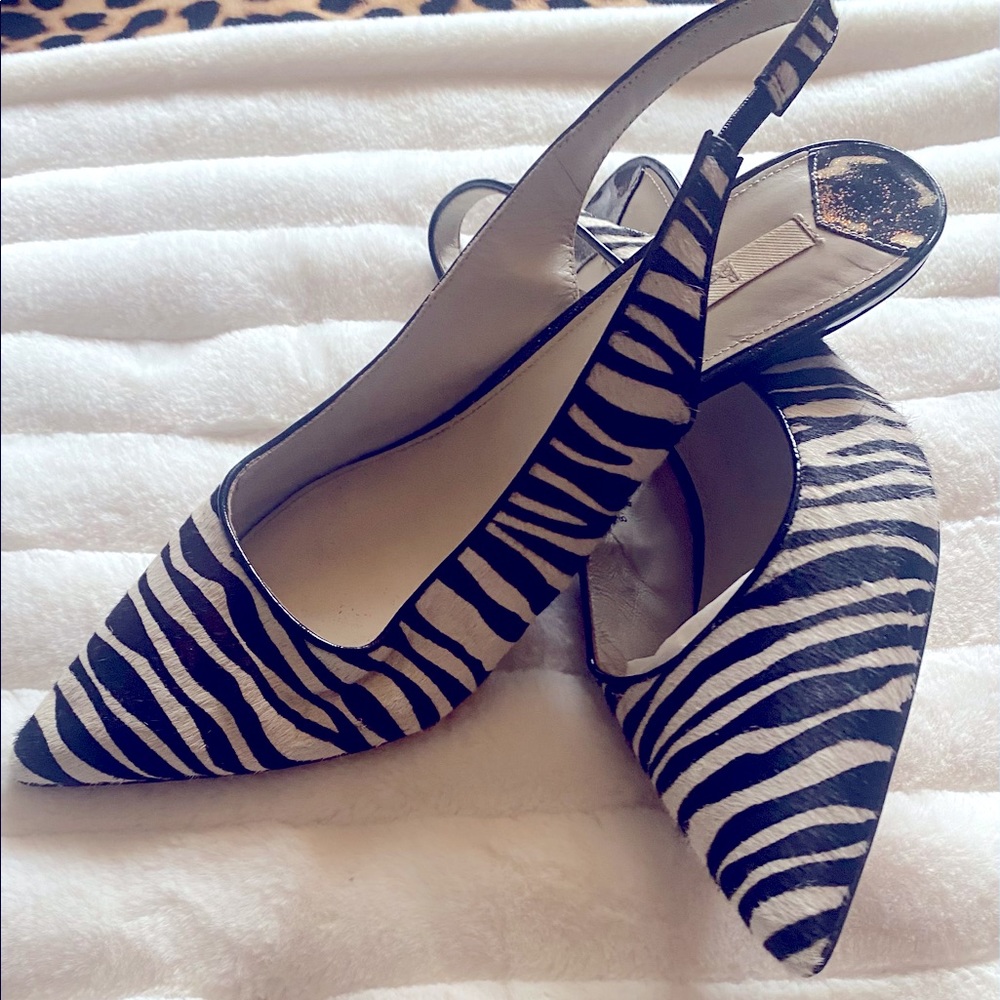 Boden sling back kitten heel